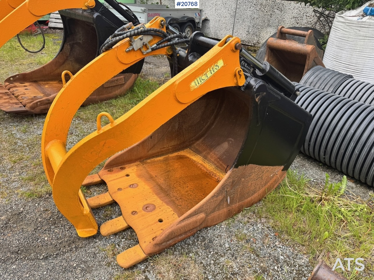 Graveskuffe m klype - Balde escavadora para Máquina de construção: foto 3 Graveskuffe m klype - Balde escavadora para Máquina de construção: foto 3