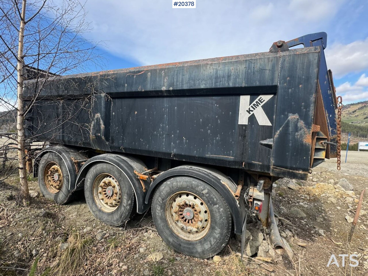 H.M Khmd 24 trippelkjerre - Reboque basculante: foto 5 H.M Khmd 24 trippelkjerre - Reboque basculante: foto 5