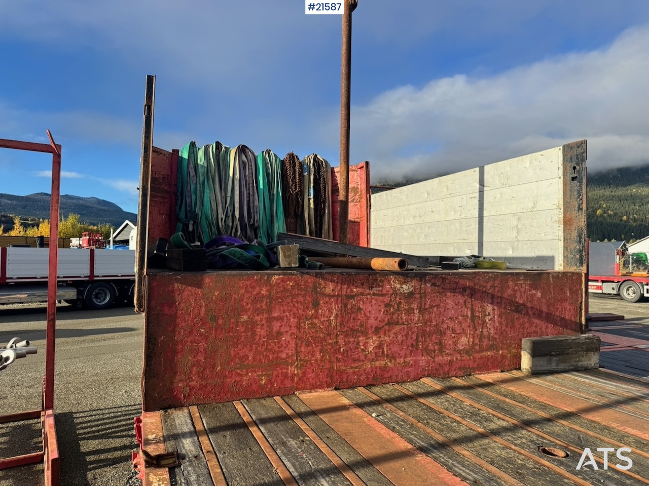 HRD Kransemi - Semi-reboque plataforma/ Caixa aberta: foto 5 HRD Kransemi - Semi-reboque plataforma/ Caixa aberta: foto 5