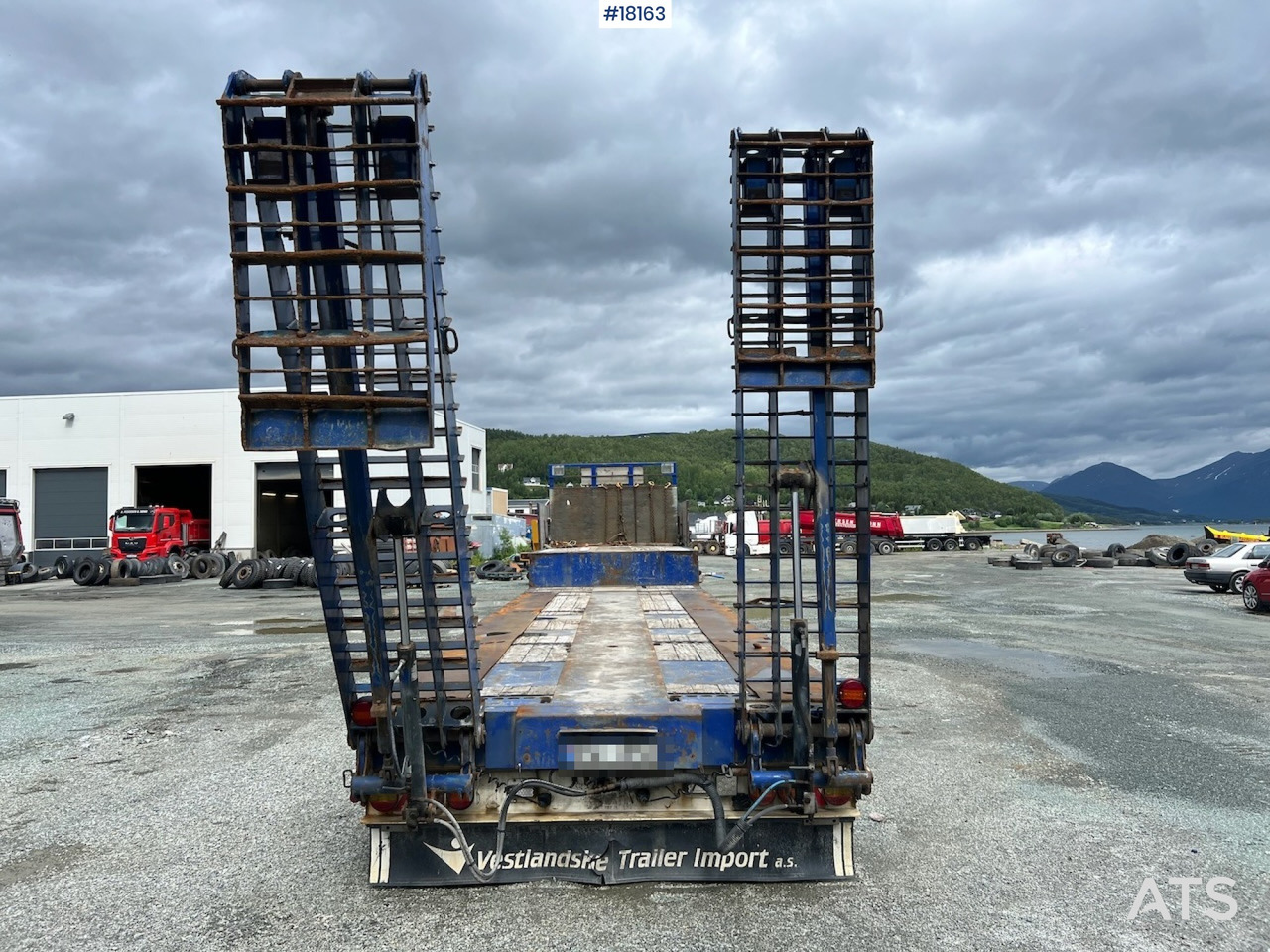 HRD maskinhenger - Semi-reboque transporte de veículos: foto 4 HRD maskinhenger - Semi-reboque transporte de veículos: foto 4