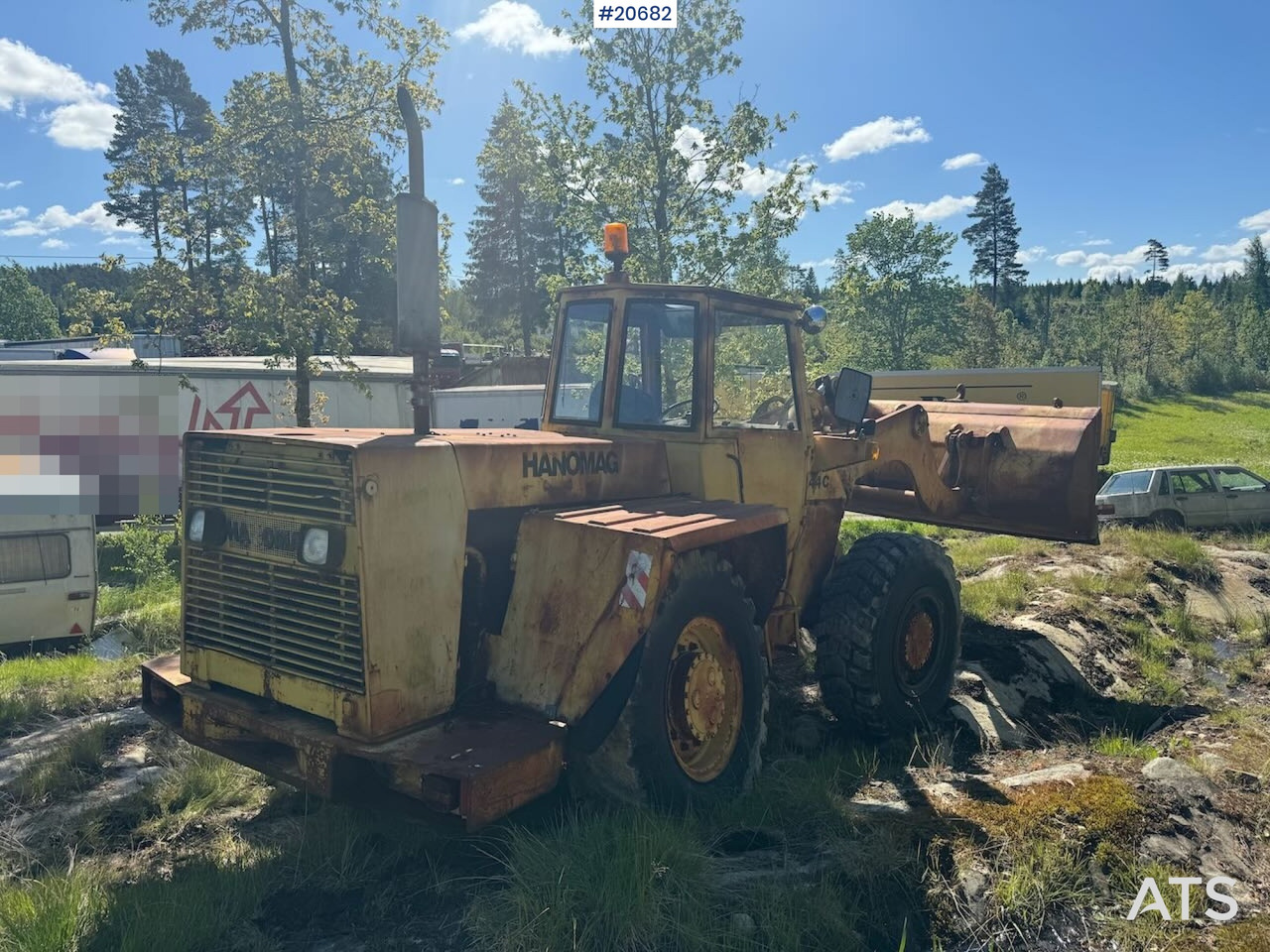 Hanomag 44 - Pá carregadora de rodas: foto 5 Hanomag 44 - Pá carregadora de rodas: foto 5