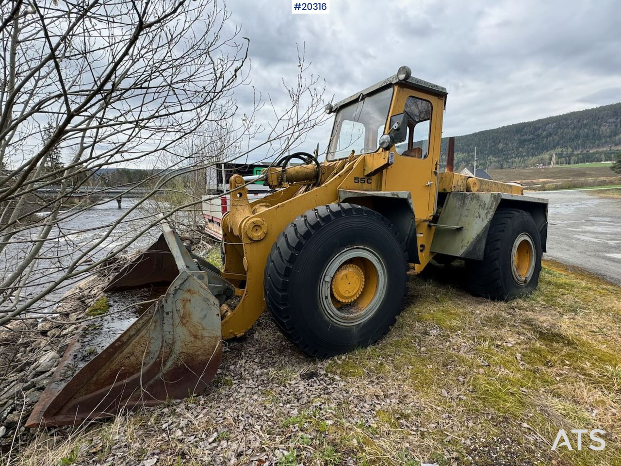 Hanomag 55 C - Pá carregadora de rodas: foto 1 Hanomag 55 C - Pá carregadora de rodas: foto 1