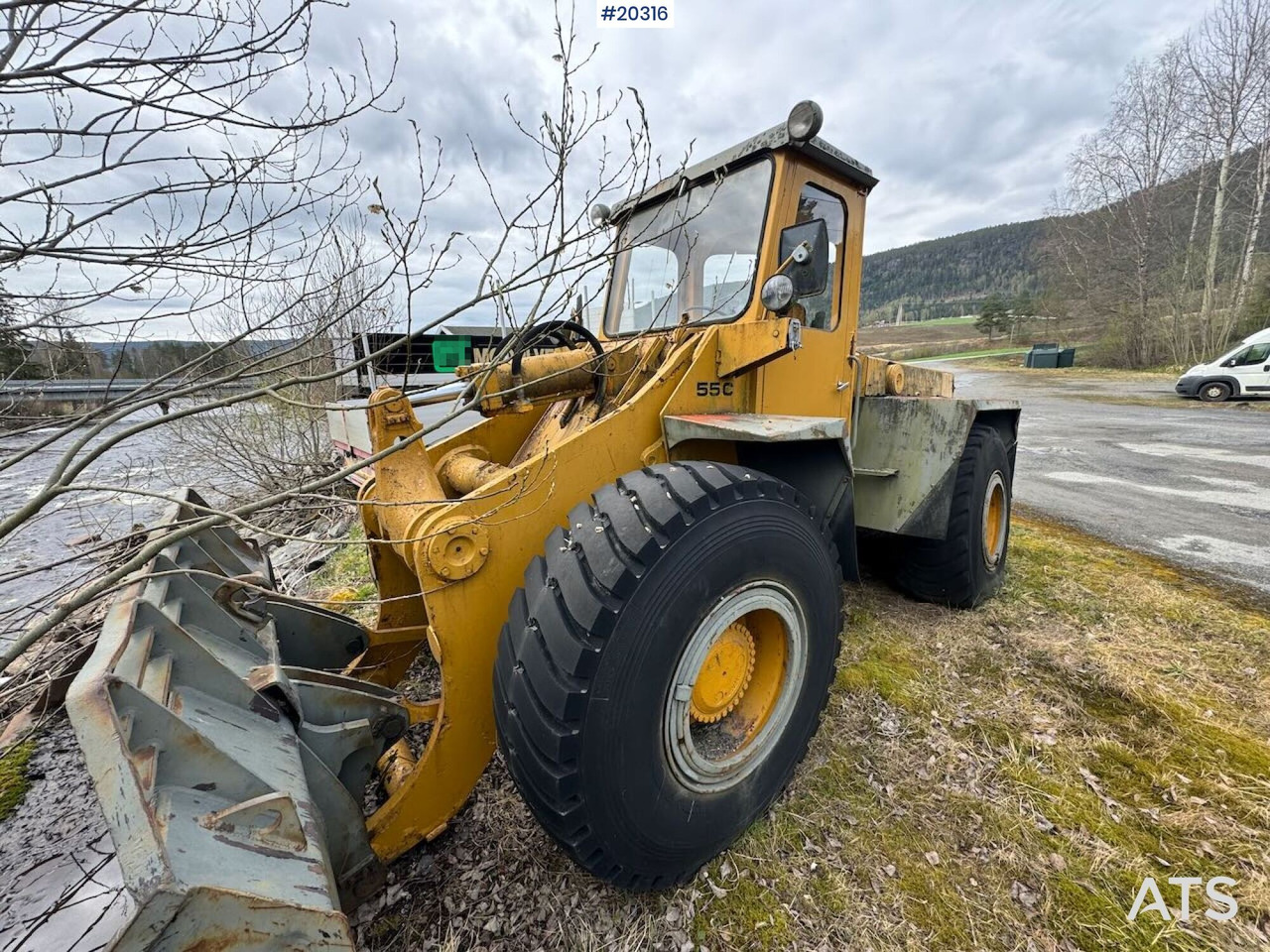 Pá carregadora de rodas Hanomag 55 C: foto 16