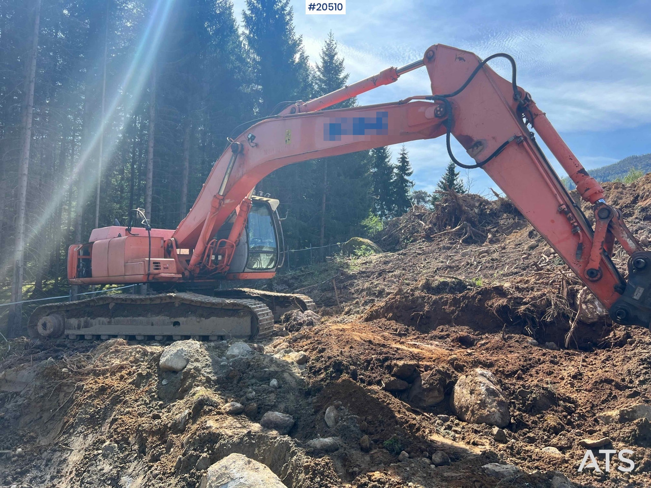 Hitachi EX285 - Escavadeira: foto 1 Hitachi EX285 - Escavadeira: foto 1