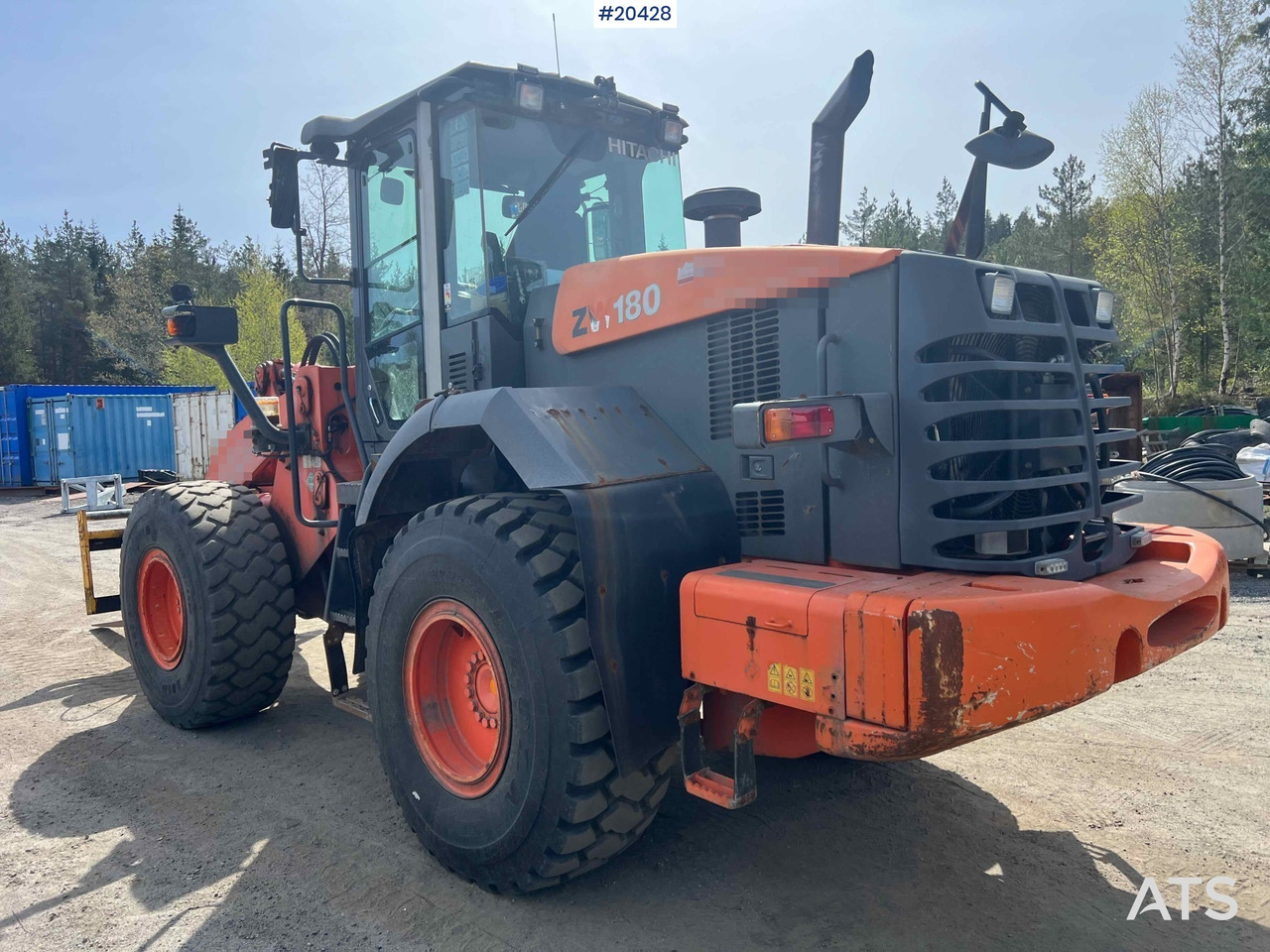 Hitachi ZW 180 - Pá carregadora de rodas: foto 1 Hitachi ZW 180 - Pá carregadora de rodas: foto 1