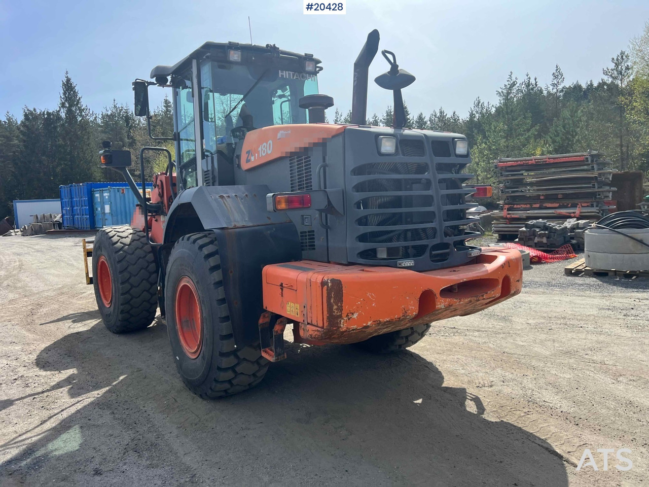 Hitachi ZW 180 - Pá carregadora de rodas: foto 2 Hitachi ZW 180 - Pá carregadora de rodas: foto 2