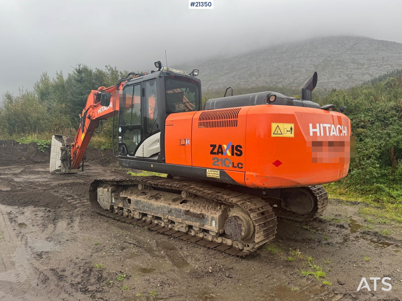Hitachi ZX210LC - Escavadeira: foto 5 Hitachi ZX210LC - Escavadeira: foto 5