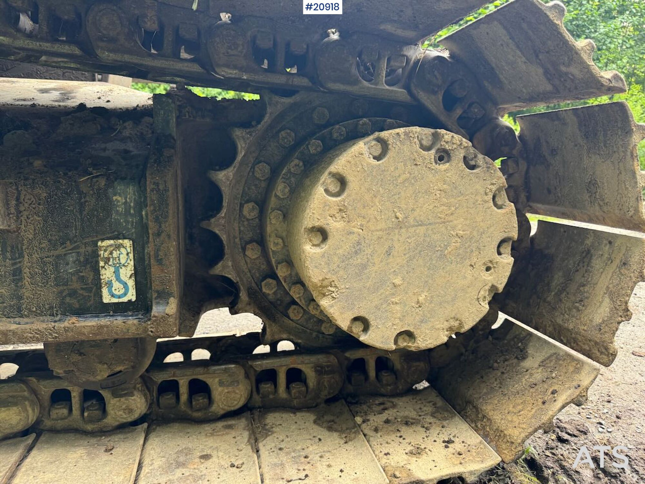 Escavadora de rastos Hitachi ZX225: foto 9