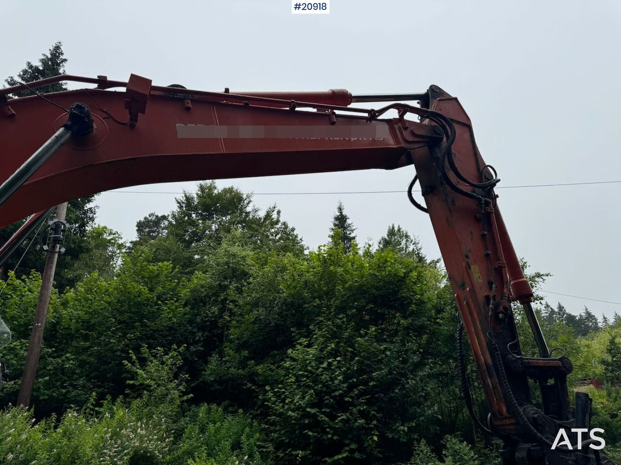 Escavadora de rastos Hitachi ZX225: foto 11