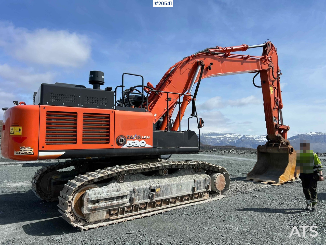 Escavadeira Hitachi zx530LCH-6 gravemaskin m/ graveskuffe. SE VIDEO: foto 9