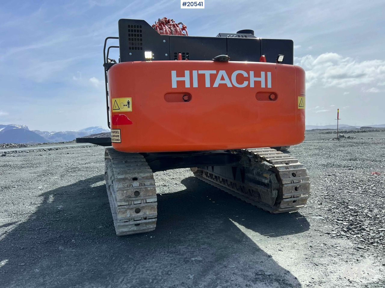 Escavadeira Hitachi zx530LCH-6 gravemaskin m/ graveskuffe. SE VIDEO: foto 15