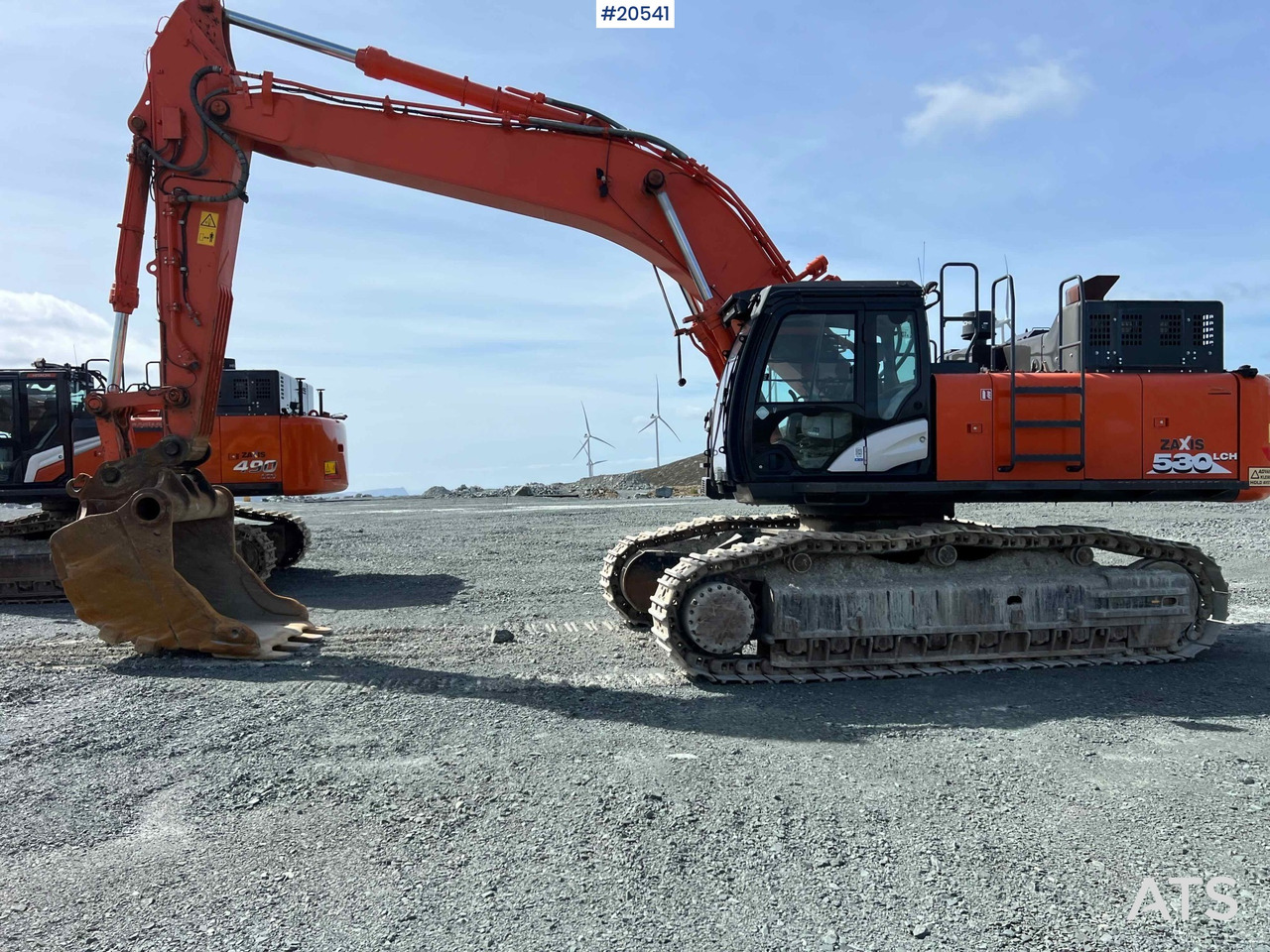 Escavadeira Hitachi zx530LCH-6 gravemaskin m/ graveskuffe. SE VIDEO: foto 24