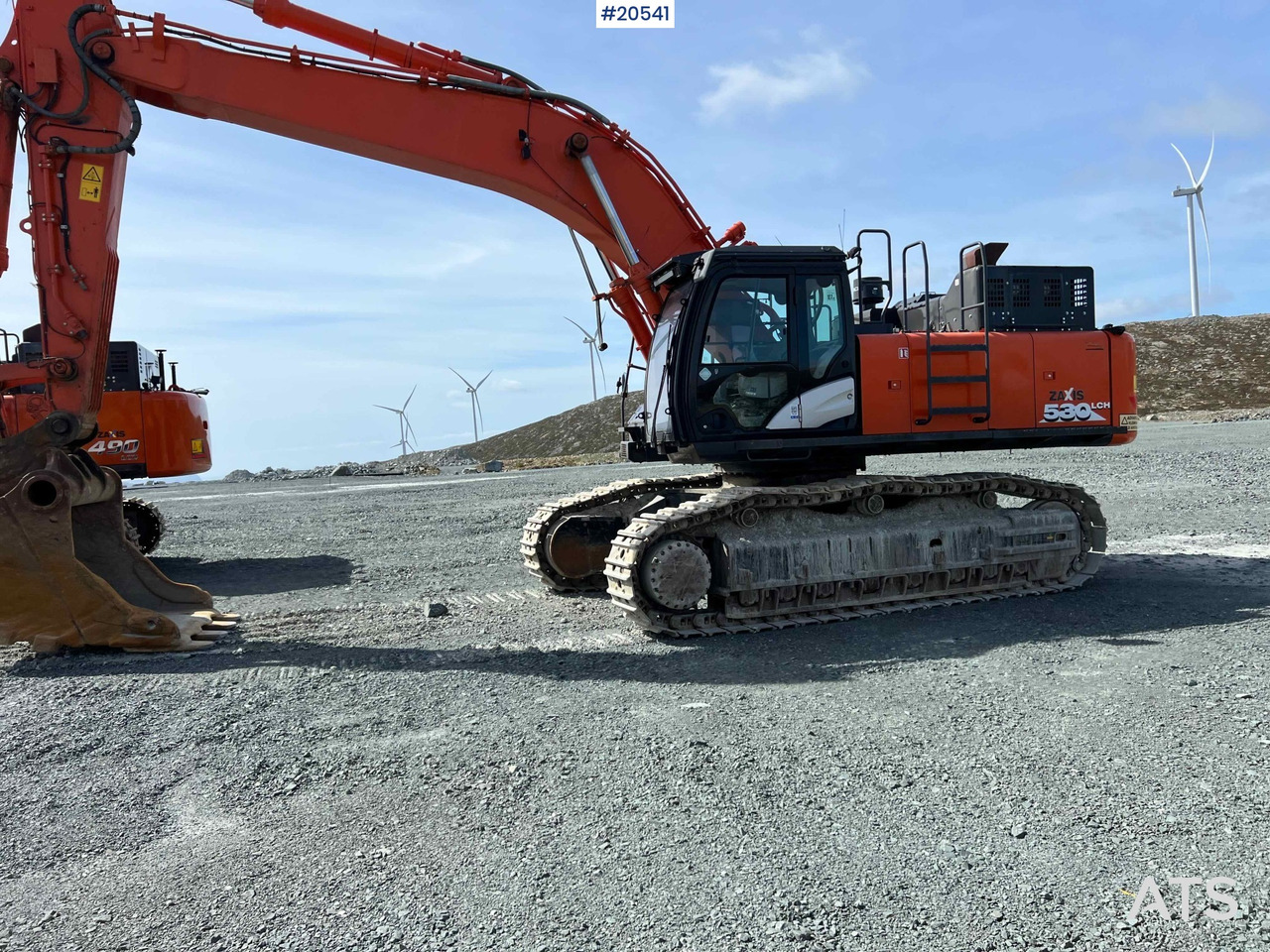 Escavadeira Hitachi zx530LCH-6 gravemaskin m/ graveskuffe. SE VIDEO: foto 25