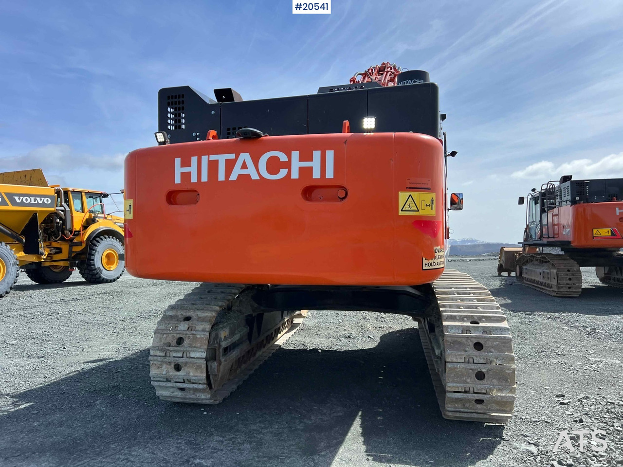 Escavadeira Hitachi zx530LCH-6 gravemaskin m/ graveskuffe. SE VIDEO: foto 13