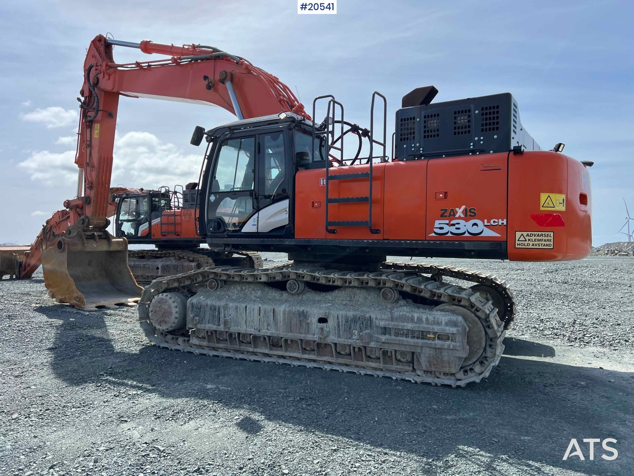 Escavadeira Hitachi zx530LCH-6 gravemaskin m/ graveskuffe. SE VIDEO: foto 20