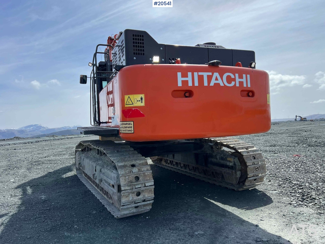 Escavadeira Hitachi zx530LCH-6 gravemaskin m/ graveskuffe. SE VIDEO: foto 16