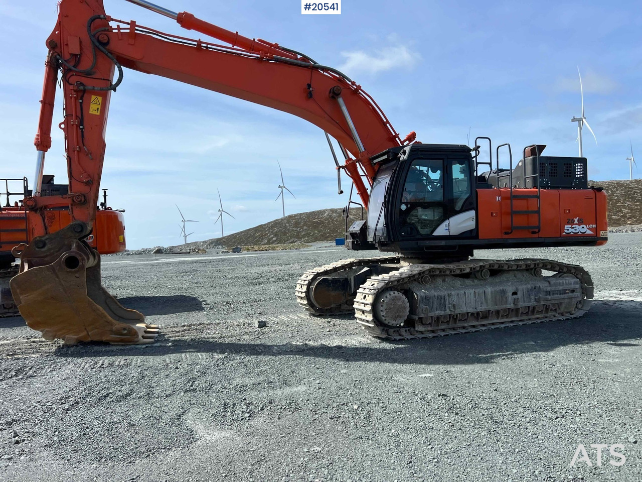 Escavadeira Hitachi zx530LCH-6 gravemaskin m/ graveskuffe. SE VIDEO: foto 26