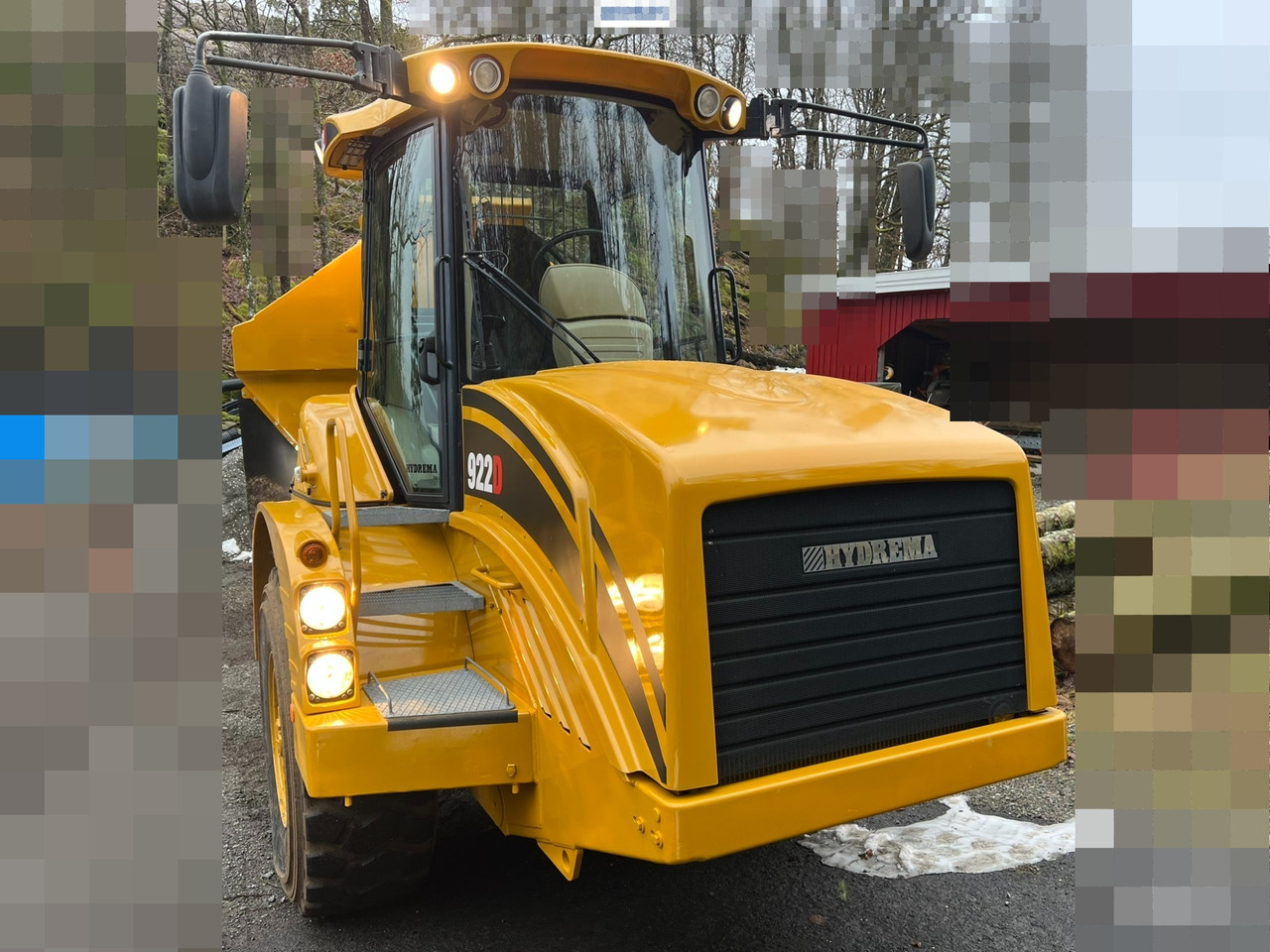 Hydrema 922D Dumper m / hvite skilt - Dumper: foto 4 Hydrema 922D Dumper m / hvite skilt - Dumper: foto 4