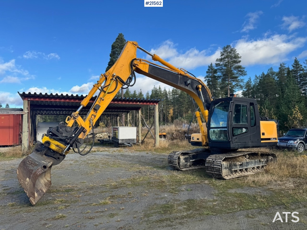 Hyundai 140LC-7 Beltegraver - Escavadora de rastos: foto 1 Hyundai 140LC-7 Beltegraver - Escavadora de rastos: foto 1