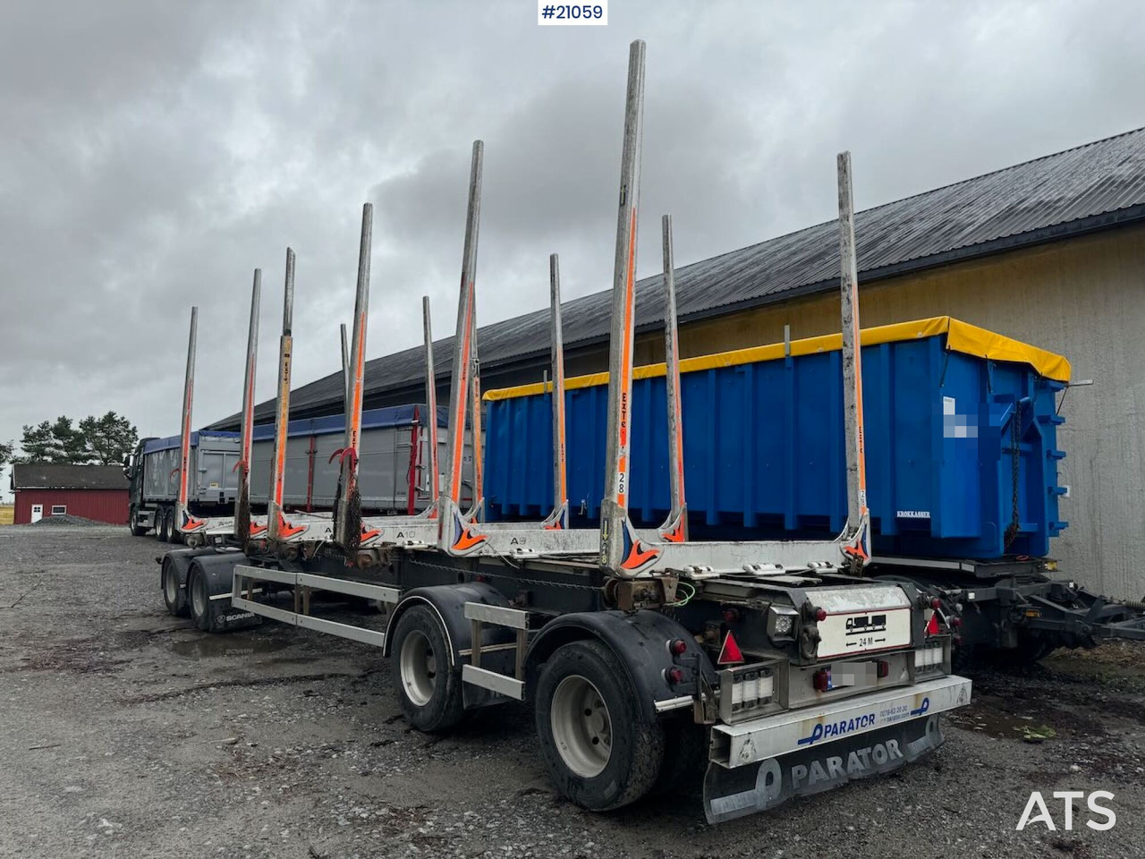 Istrail tømmerhenger - Reboque transporte de madeira: foto 4 Istrail tømmerhenger - Reboque transporte de madeira: foto 4