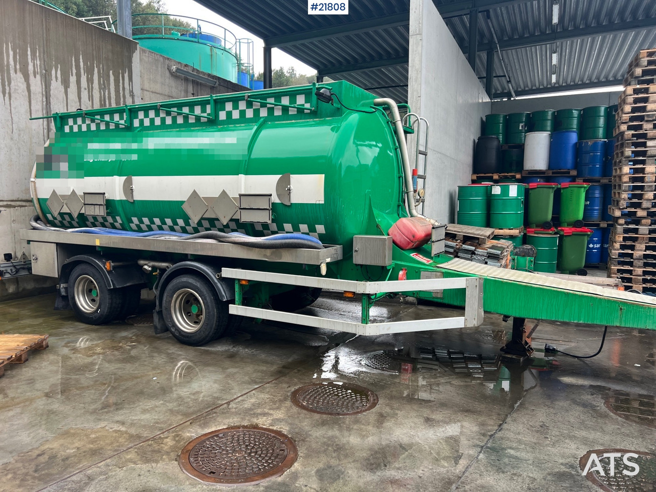 Jyki 2002 jyki ts2-15cr 2 akslet tankhenger rep.objekt - Reboque cisterna: foto 1 Jyki 2002 jyki ts2-15cr 2 akslet tankhenger rep.objekt - Reboque cisterna: foto 1