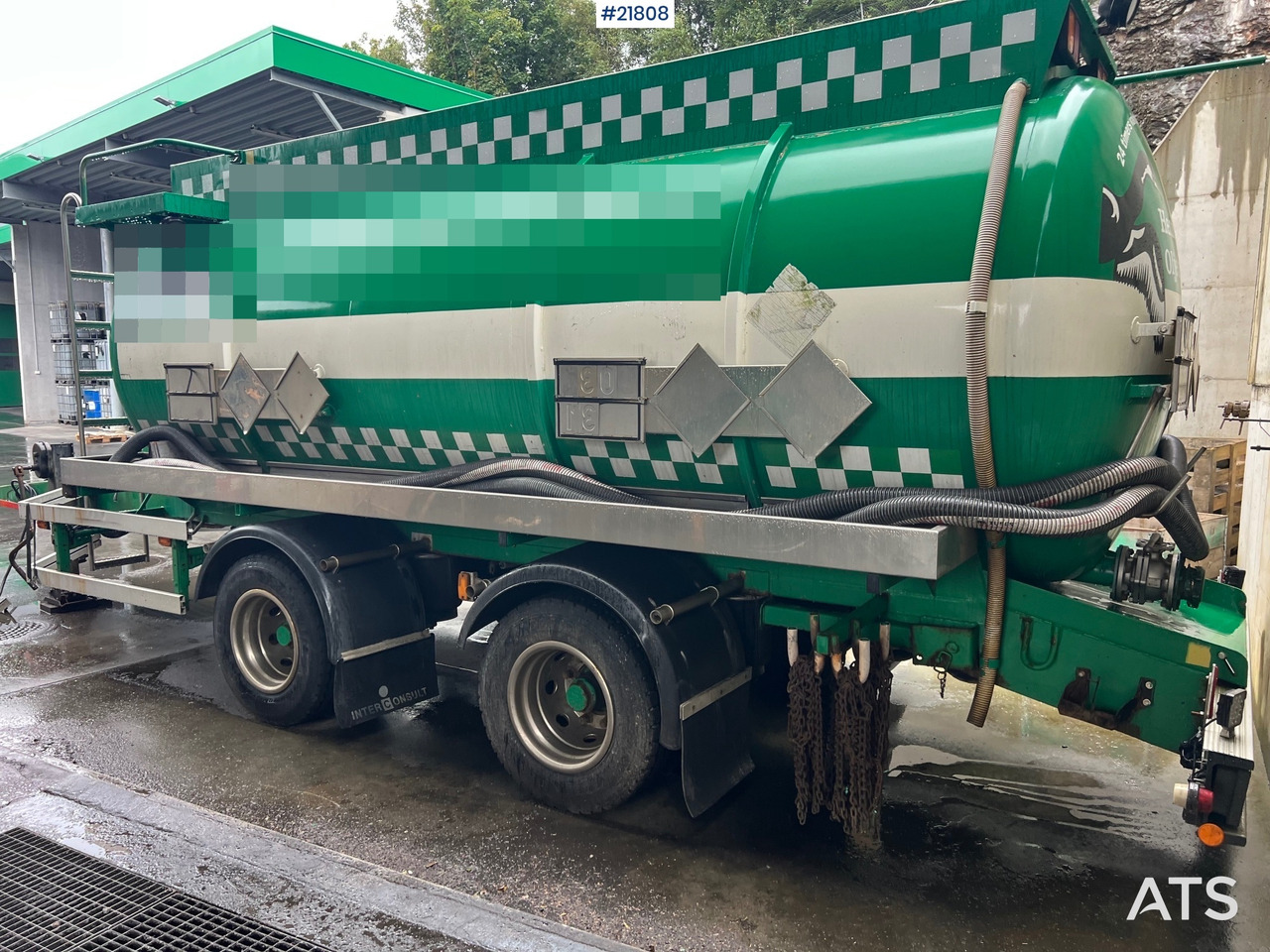 Jyki 2002 jyki ts2-15cr 2 akslet tankhenger rep.objekt - Reboque cisterna: foto 2 Jyki 2002 jyki ts2-15cr 2 akslet tankhenger rep.objekt - Reboque cisterna: foto 2