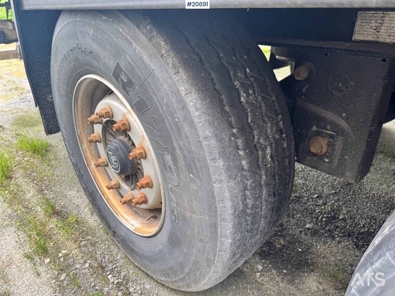 Semi-reboque de lona Kaessbohrer Kapelltralle: foto 8