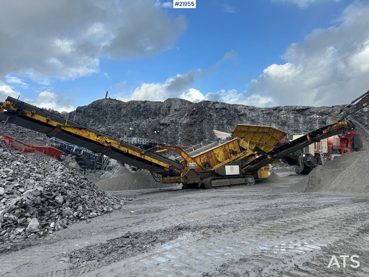 Keestrack Frontier sorteringsverk. SE VIDEO - Peneira vibratória: foto 1 Keestrack Frontier sorteringsverk. SE VIDEO - Peneira vibratória: foto 1