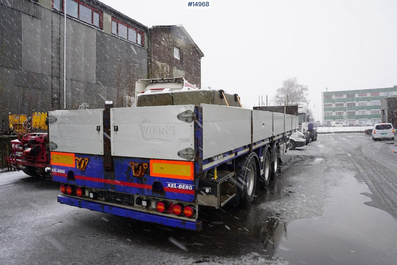 Kel-berg Rettsemi m/uttrekk - Semi-reboque plataforma/ Caixa aberta: foto 4 Kel-berg Rettsemi m/uttrekk - Semi-reboque plataforma/ Caixa aberta: foto 4