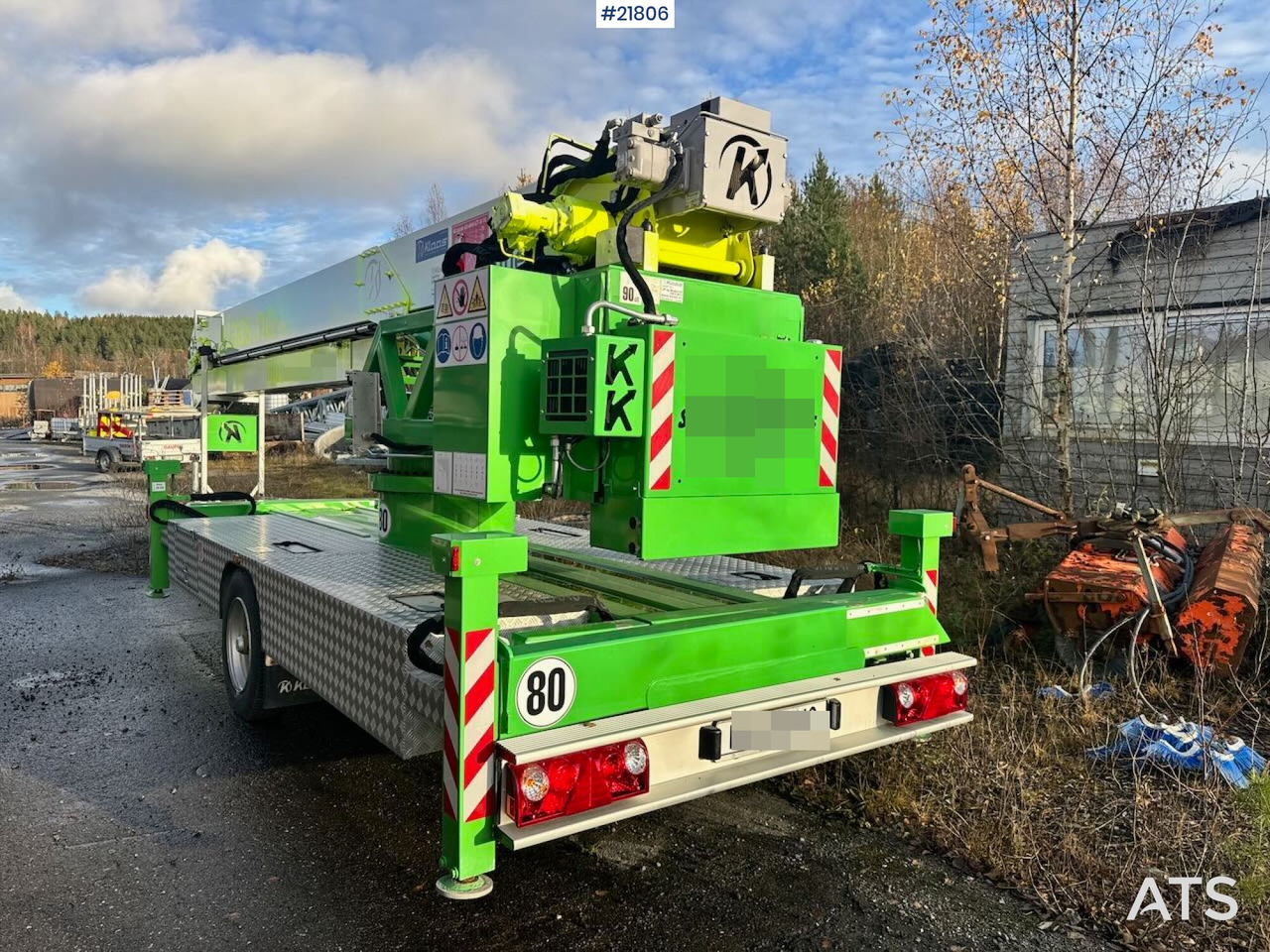 Klaas K21-30 Byggekran. 340 timer! - Grua automontante: foto 5 Klaas K21-30 Byggekran. 340 timer! - Grua automontante: foto 5