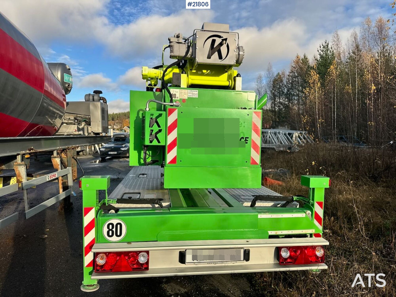 Klaas K21-30 Byggekran. 340 timer! - Grua automontante: foto 4 Klaas K21-30 Byggekran. 340 timer! - Grua automontante: foto 4