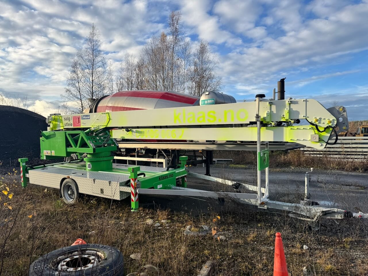 Klaas K21-30 Byggekran. 340 timer! - Grua automontante: foto 2 Klaas K21-30 Byggekran. 340 timer! - Grua automontante: foto 2