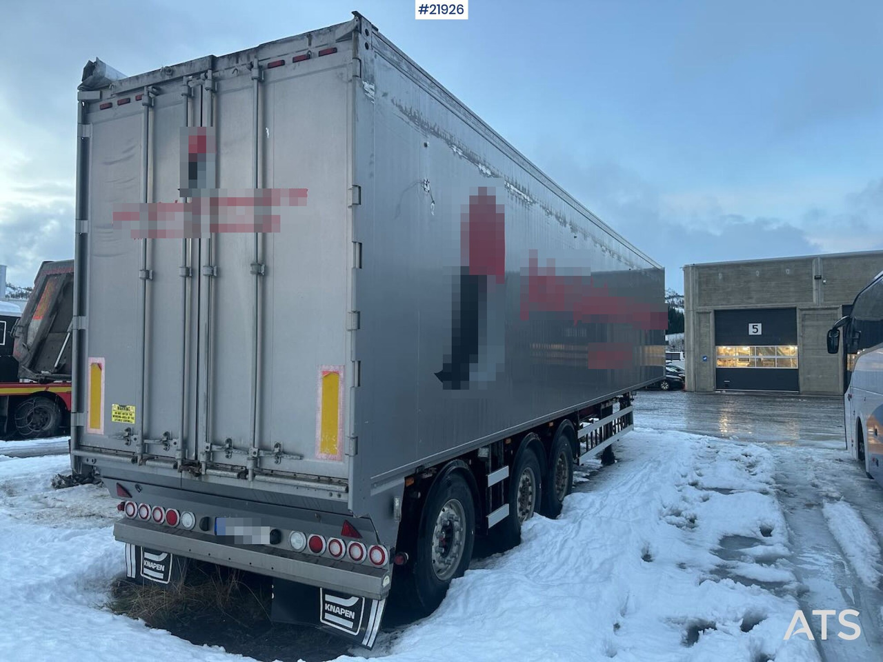 Semi-reboque piso móvel Knapen Kcw Walking floor 33 pallers: foto 6