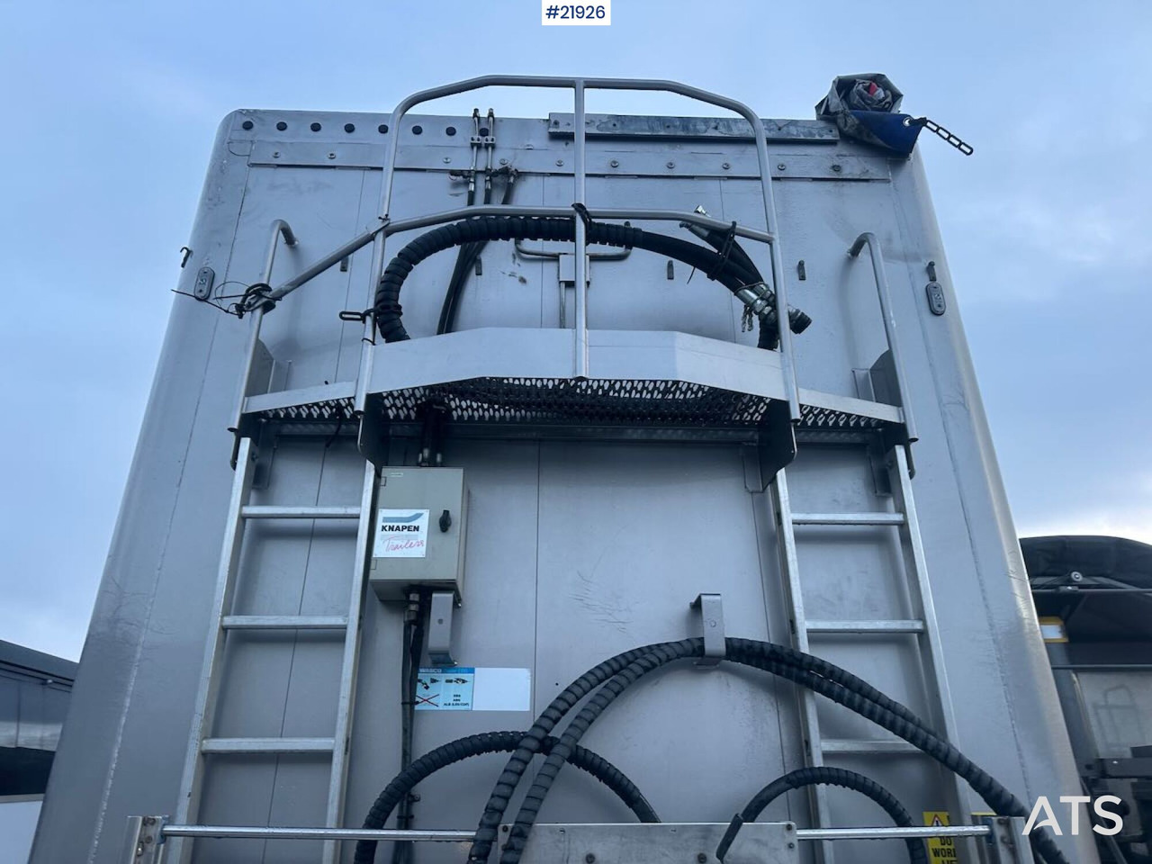 Semi-reboque piso móvel Knapen Kcw Walking floor 33 pallers: foto 8