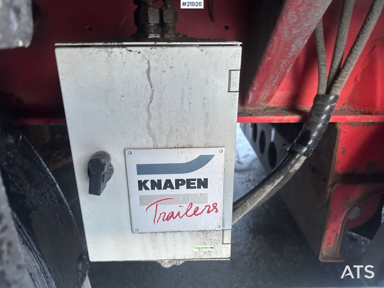 Semi-reboque piso móvel Knapen Kcw Walking floor 33 pallers: foto 22