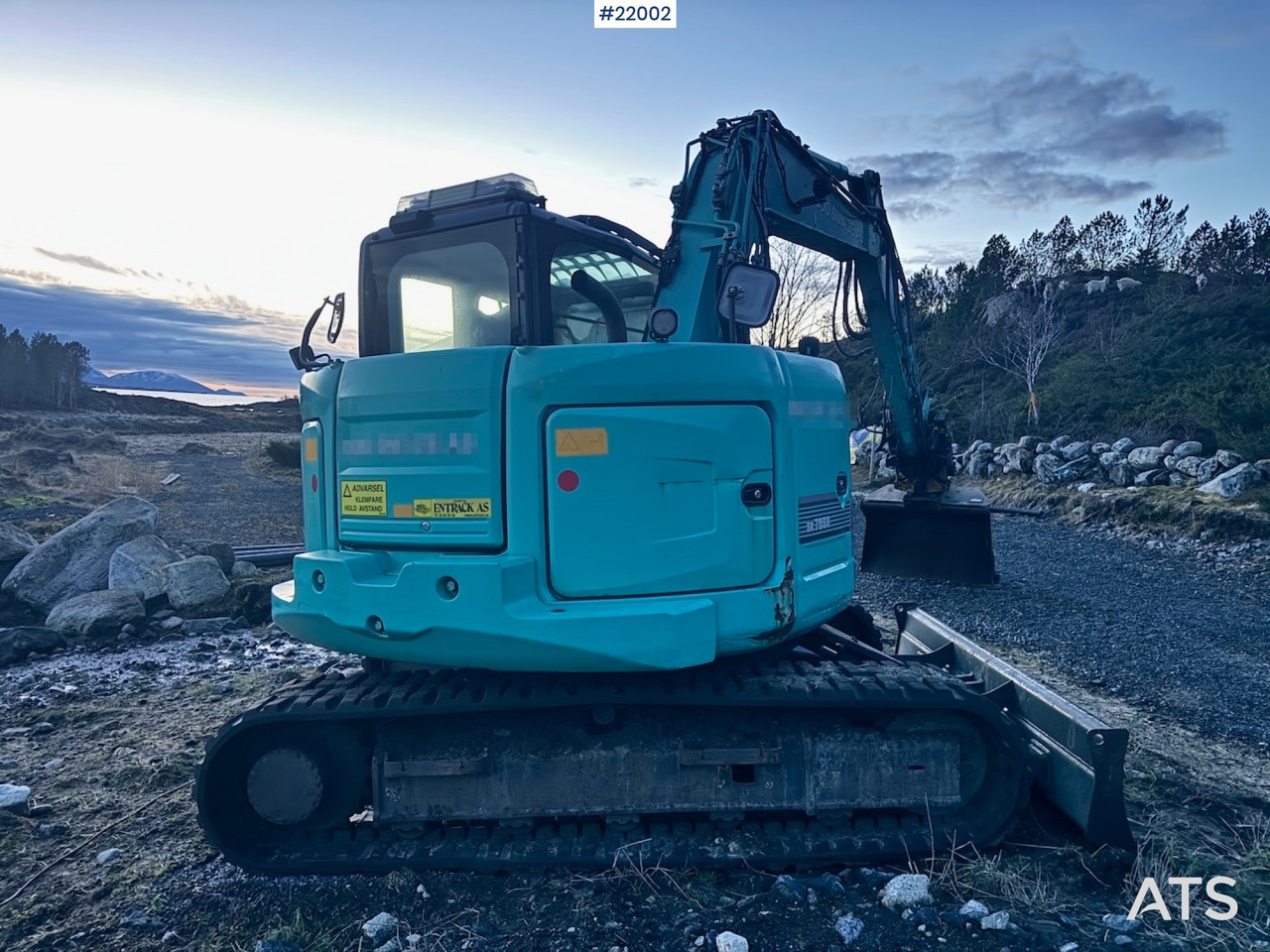 Kobelco 2016 Kobelco SK75SR Beltegraver m/ Rototilt og Pusseskuffe. - Escavadeira: foto 4 Kobelco 2016 Kobelco SK75SR Beltegraver m/ Rototilt og Pusseskuffe. - Escavadeira: foto 4