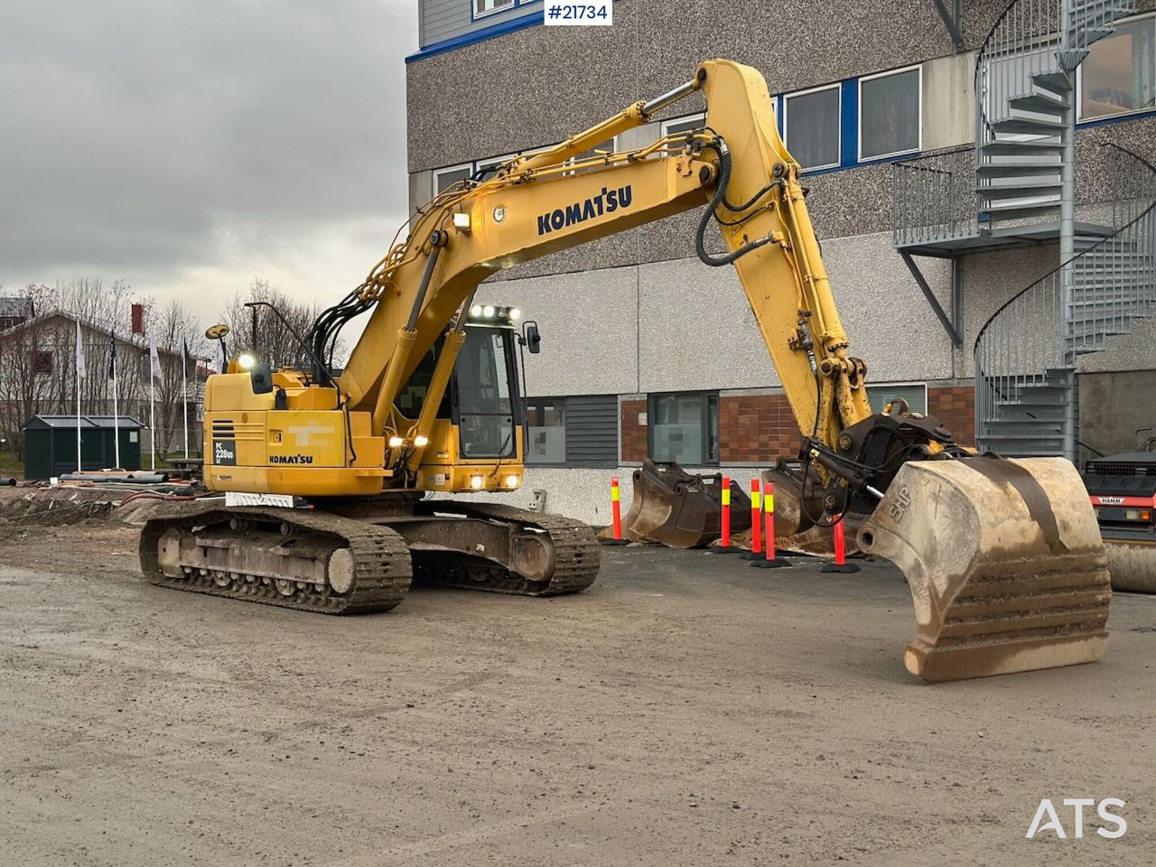 Komatsu PC228USLC-8 gravemaskin m/ 3 skuffer og rototilt. SE VIDEO - Escavadora de rastos: foto 3 Komatsu PC228USLC-8 gravemaskin m/ 3 skuffer og rototilt. SE VIDEO - Escavadora de rastos: foto 3