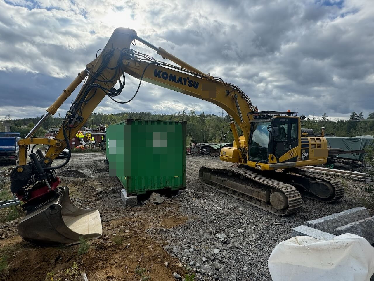 Komatsu PC290LC-11 Beltegraver m/ tilt og 2 skuffer - Escavadora de rastos: foto 1 Komatsu PC290LC-11 Beltegraver m/ tilt og 2 skuffer - Escavadora de rastos: foto 1