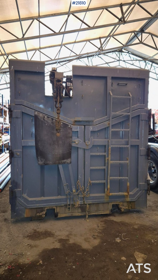 Krancontainer 2018 Krancontainer m/ 13 t/m HMF kran - Contentor ampliroll: foto 5 Krancontainer 2018 Krancontainer m/ 13 t/m HMF kran - Contentor ampliroll: foto 5