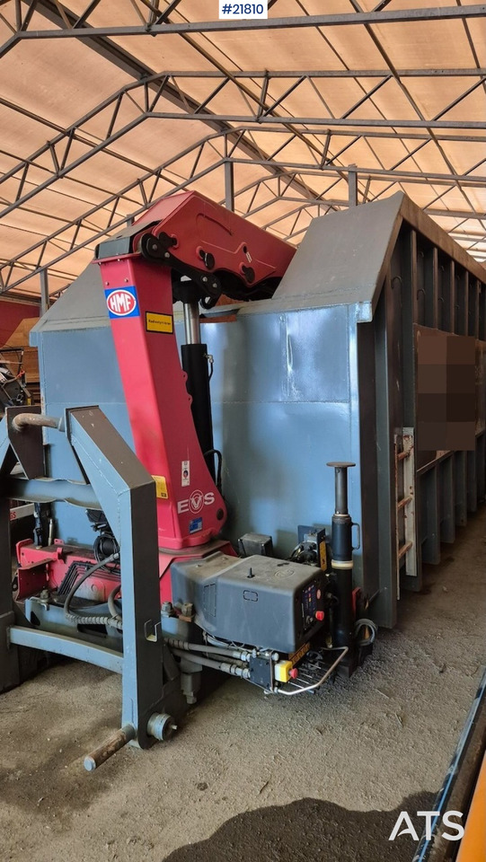 Krancontainer 2018 Krancontainer m/ 13 t/m HMF kran - Contentor ampliroll: foto 1 Krancontainer 2018 Krancontainer m/ 13 t/m HMF kran - Contentor ampliroll: foto 1