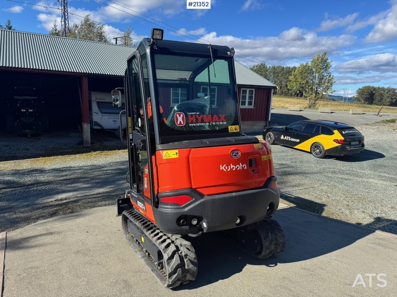Kubota KX027-4 - Mini escavadeira: foto 4 Kubota KX027-4 - Mini escavadeira: foto 4
