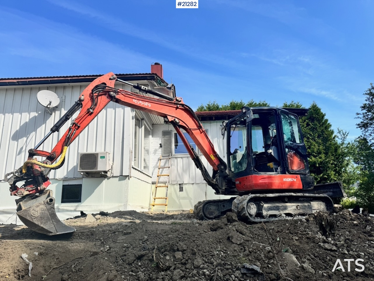 Kubota KX057-4 - Escavadora de rastos: foto 1 Kubota KX057-4 - Escavadora de rastos: foto 1