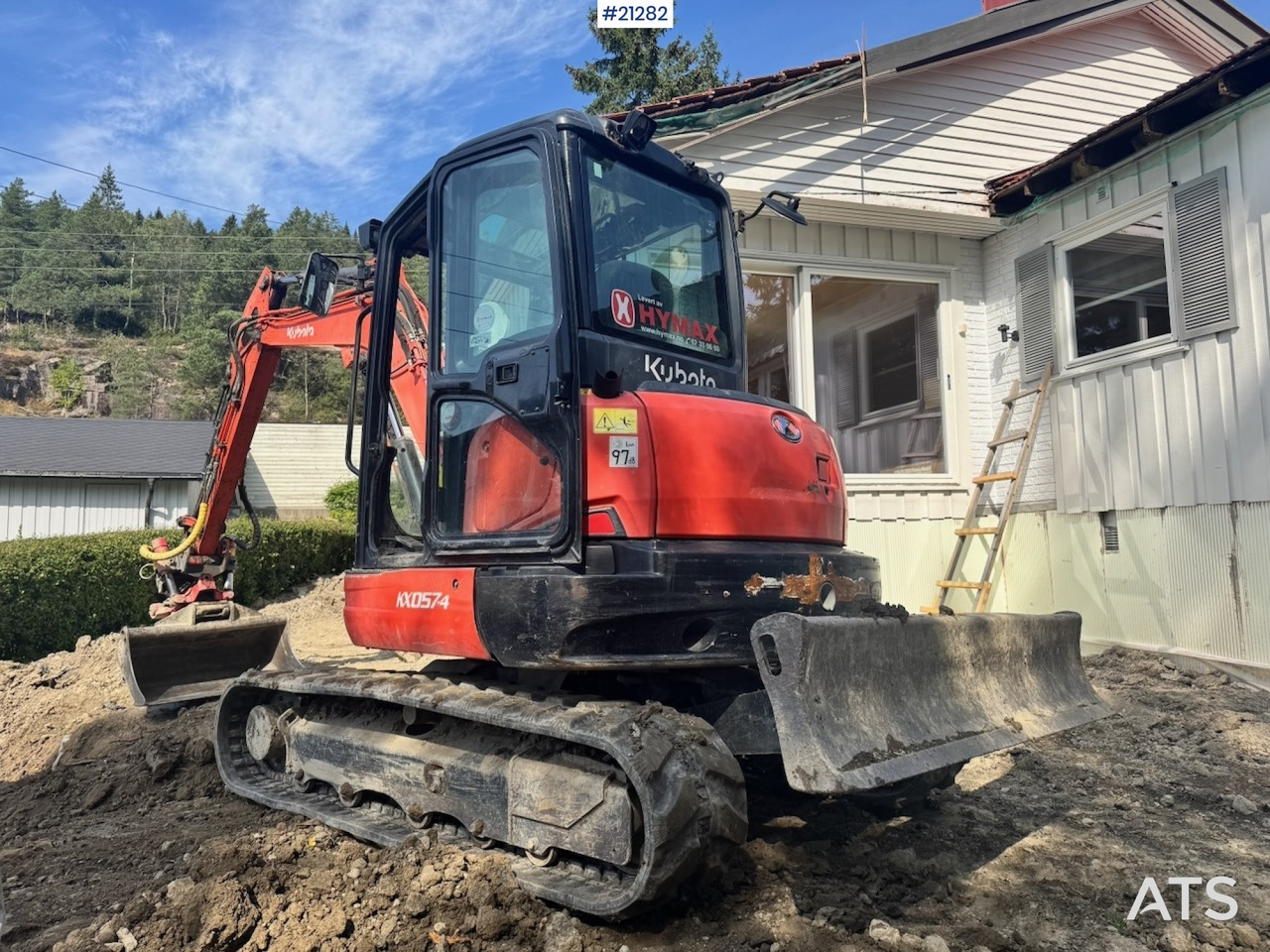 Kubota KX057-4 - Escavadora de rastos: foto 5 Kubota KX057-4 - Escavadora de rastos: foto 5
