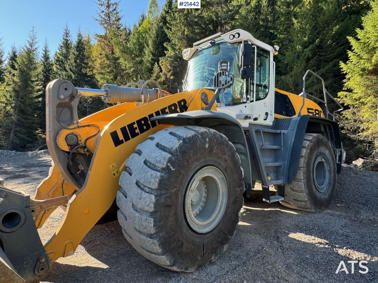 Liebherr L580 - Pá carregadora de rodas: foto 4 Liebherr L580 - Pá carregadora de rodas: foto 4