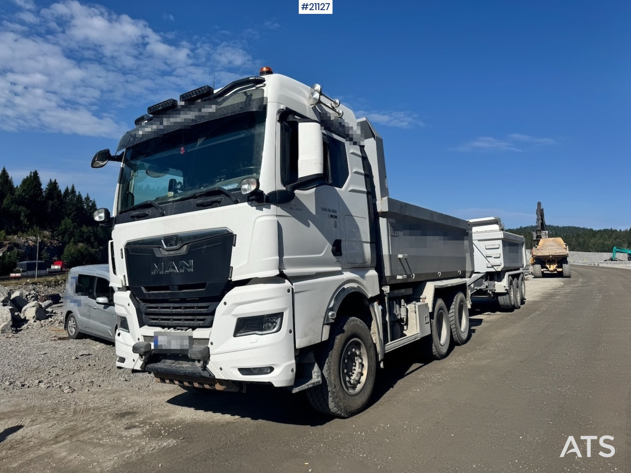 MAN TGX 33.580 - Camião basculante: foto 1 MAN TGX 33.580 - Camião basculante: foto 1