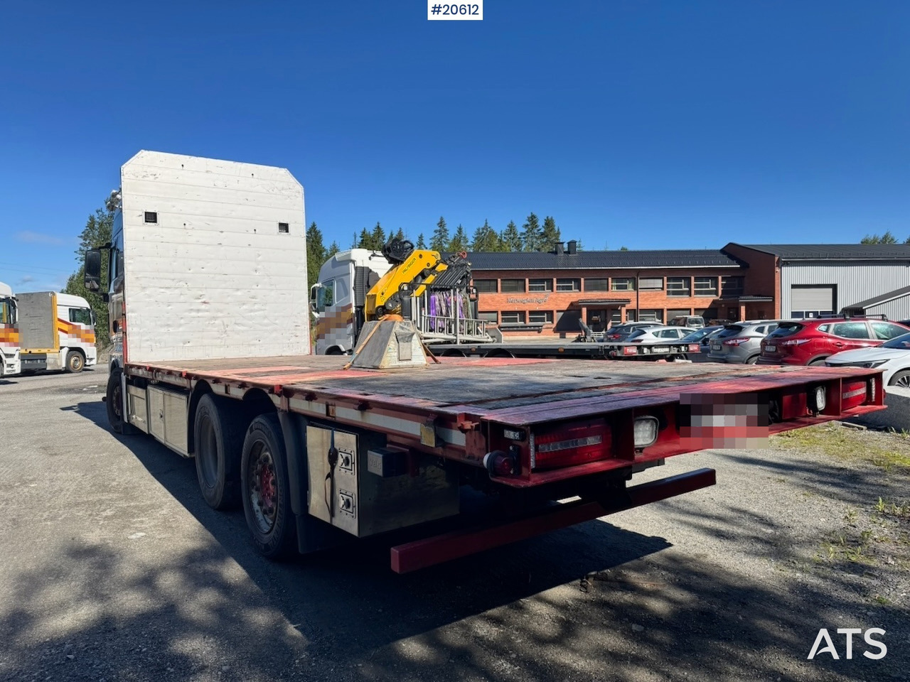 MAN TGX 580 - Camião de caixa aberta/ Plataforma: foto 4 MAN TGX 580 - Camião de caixa aberta/ Plataforma: foto 4