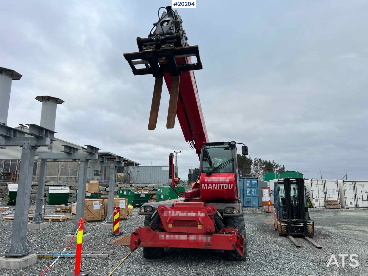 Manitou MRT2550+ Teleskoptruck m/ pallegafler - Empilhador telescópico: foto 3 Manitou MRT2550+ Teleskoptruck m/ pallegafler - Empilhador telescópico: foto 3