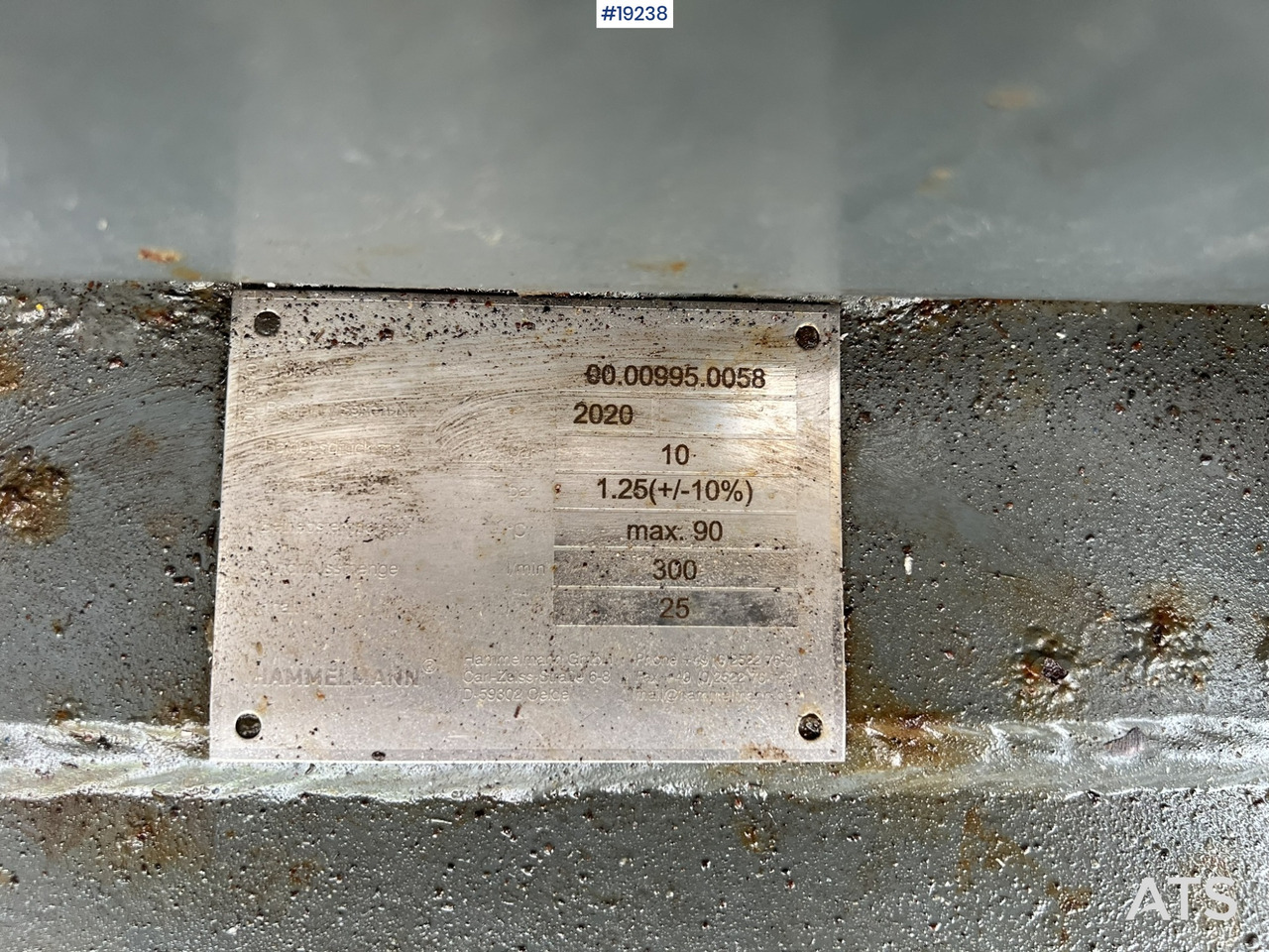 Máquina de construção Høytrykkspumper 2 stk: foto 20