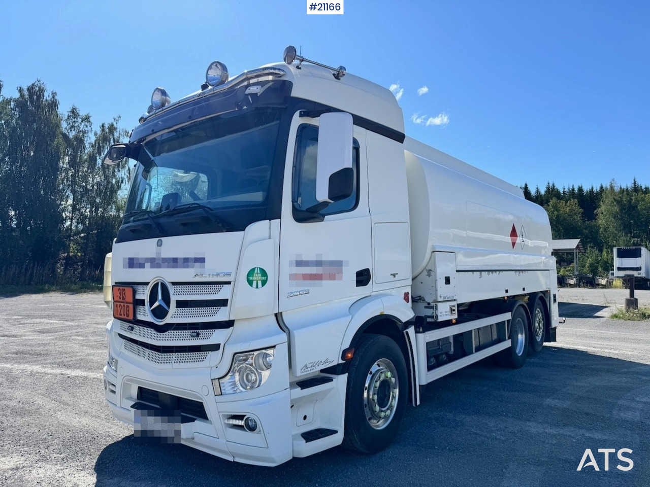 Mercedes Actros 2553 - Camião cisterna: foto 1 Mercedes Actros 2553 - Camião cisterna: foto 1