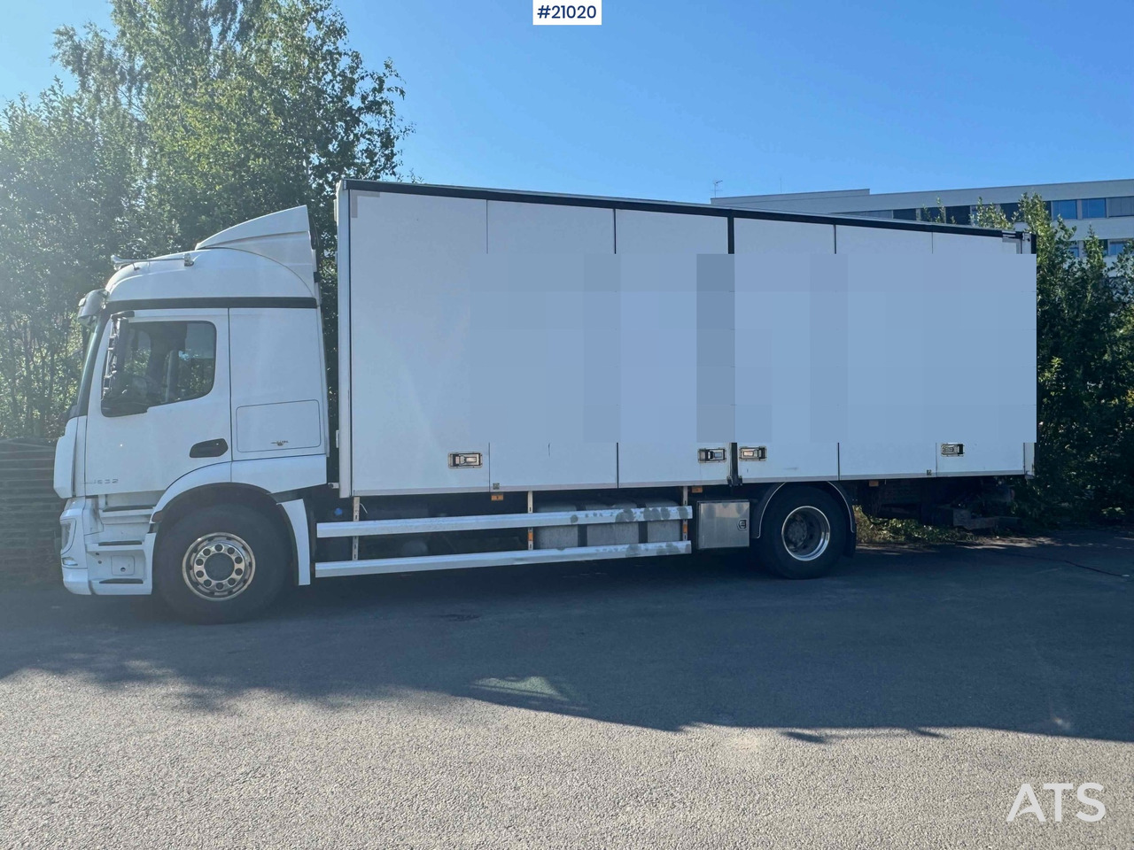 Mercedes Actros - Camião furgão: foto 3 Mercedes Actros - Camião furgão: foto 3